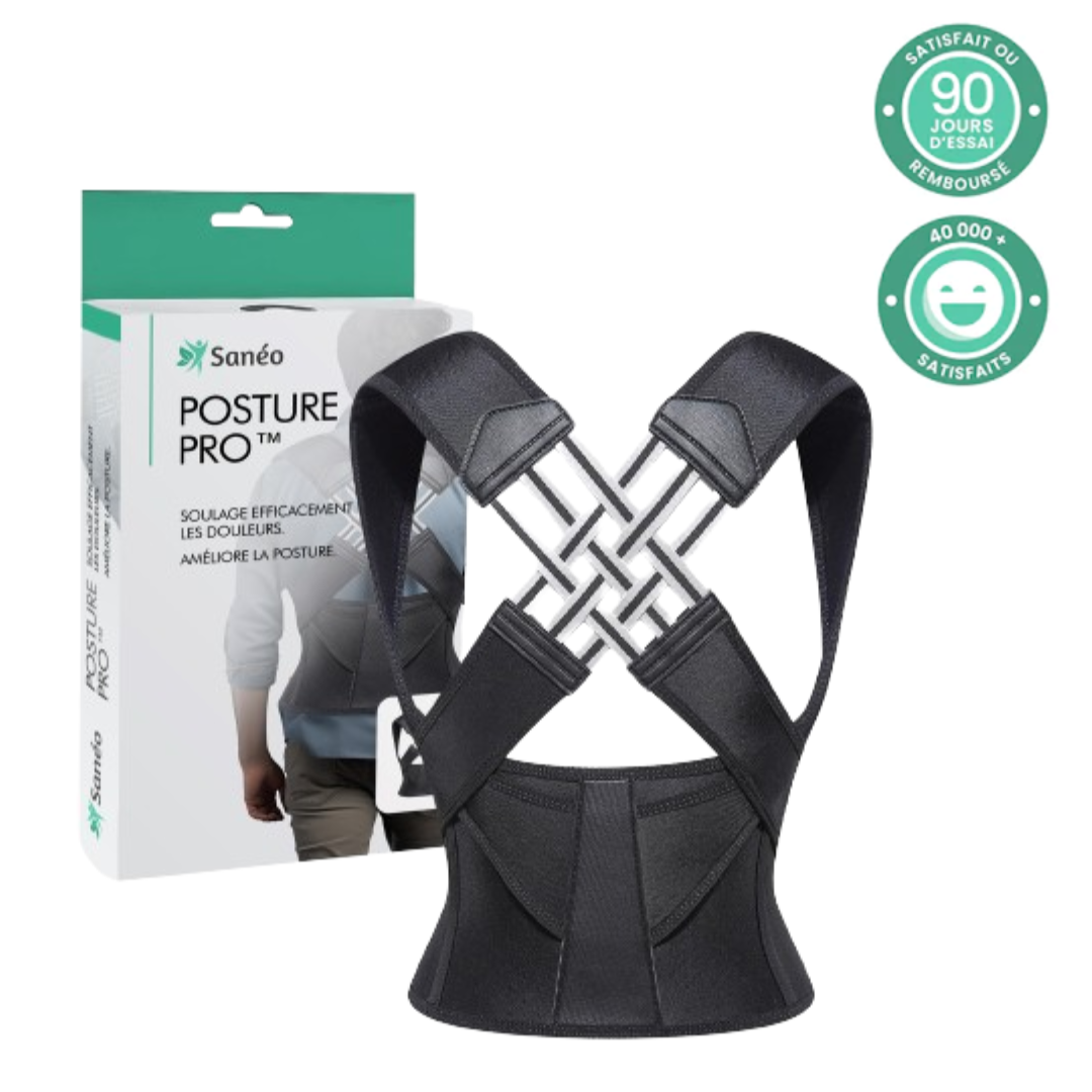 PosturePro™ | Corrige la posture et soulage les douleurs dorsales
