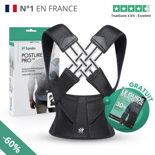 PosturePro™ | Corrige la posture et soulage les douleurs dorsales